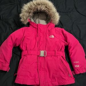 The North Face HyVent Coat
Size 4-5T 
EUC